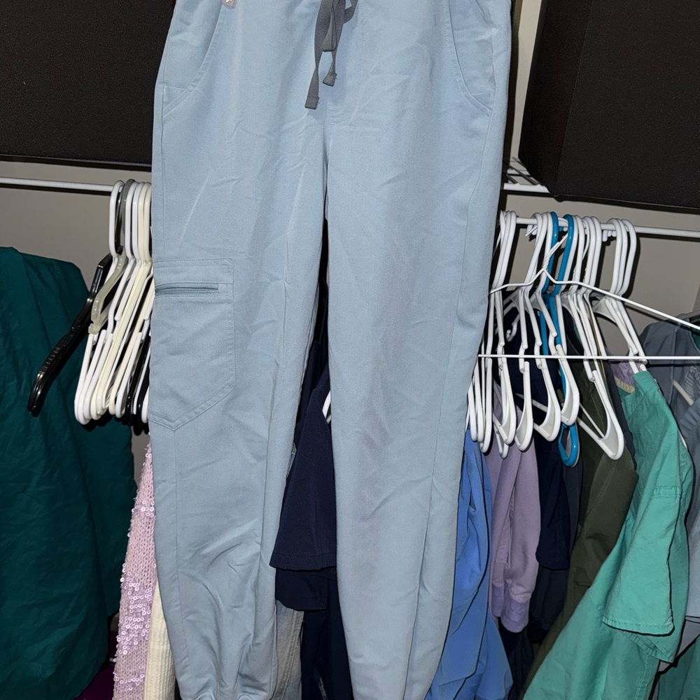 Figs Dusty Blue Zamora Jogger Pants